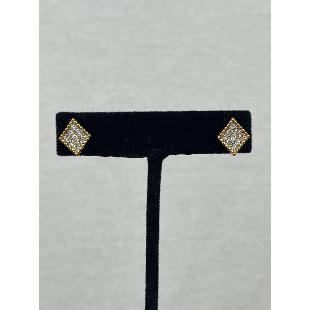 Gold Diamond Studs